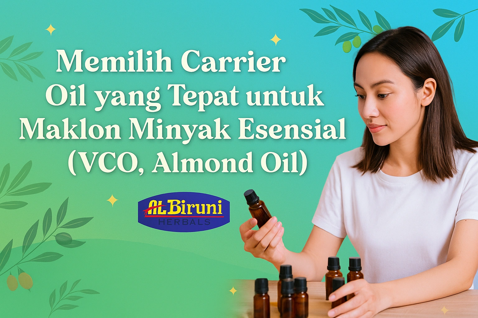 Memilih Carrier Oil yang Tepat untuk Maklon Minyak Esensial (VCO, Almond Oil)